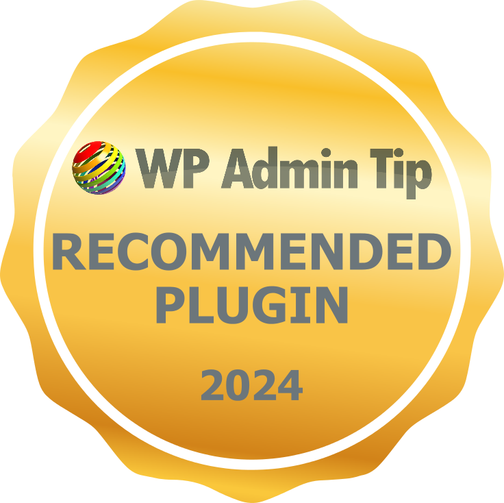 WP Admin Tip Recommended Plugin 2024